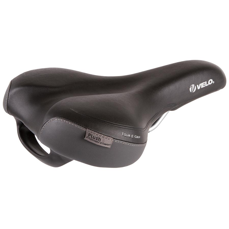 Velo Tour E-Grip Saddle 287 x 190mm 504g Black