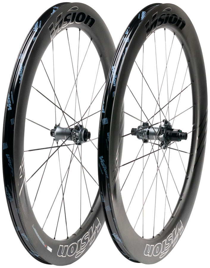 Vision Metron RS 60 Silver Edition Wheelset - 700 12 x 100mm/12 x 142mm Center-Lock XDR Carbon BLK
