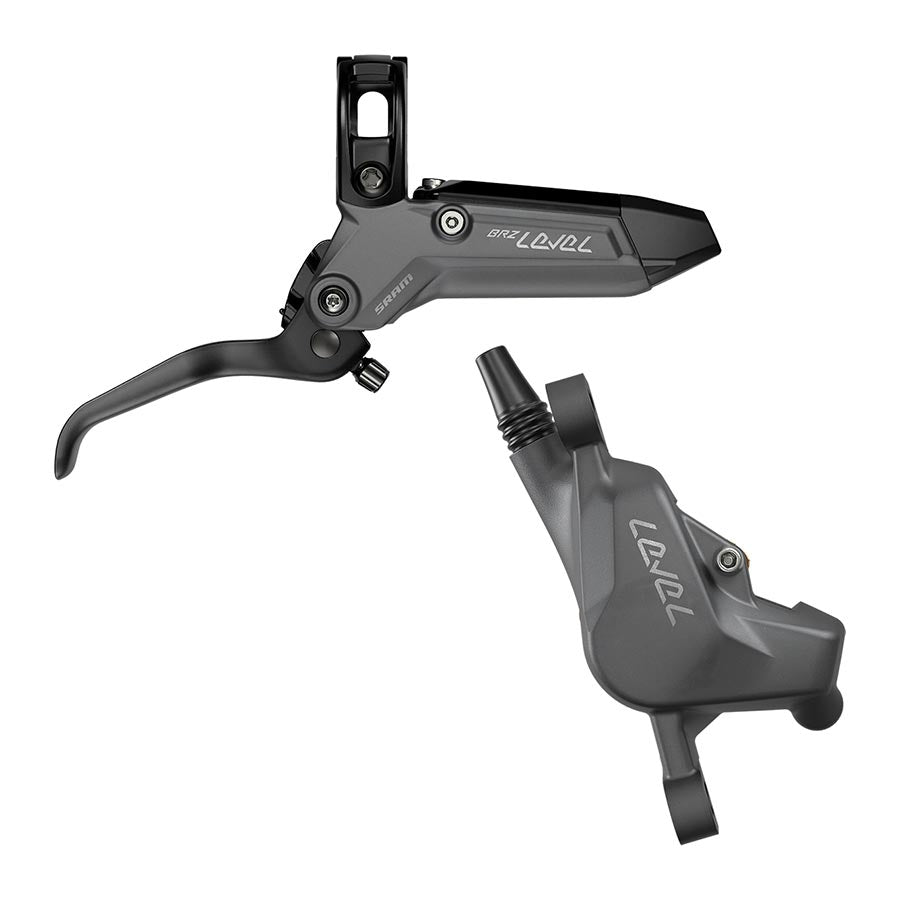 SRAM Level Bronze Stealth Disc Brake Lever - Rear Post Mount 2-Piston Aluminum Lever SS Hardware Dark Polar C1
