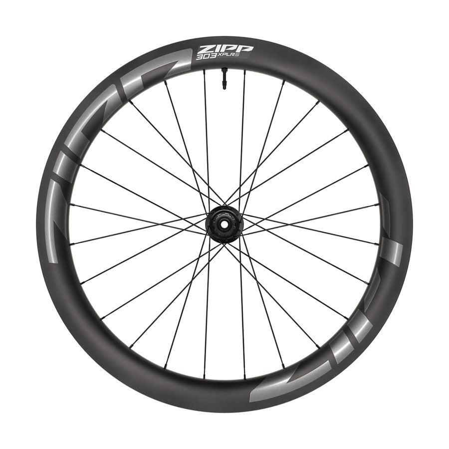 Zipp 303 XPLR S Rear Wheel - 700 12 x 142mm Center-Lock Tubeless Carbon HG 10/11 BLK/Dark Gray 24H B1