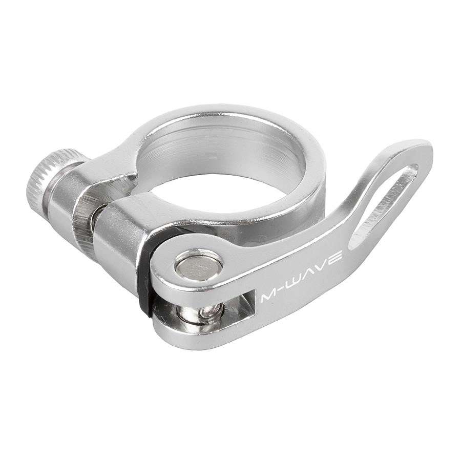 M-Wave Clampy QR Seat Clamp Silver 34.9mm