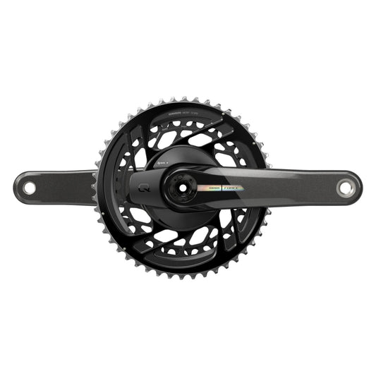 SRAM Force AXS Power Meter Crankset - 172.5mm 2x 12-Speed 46/33t Direct Mount DUB Spindle Interface Iridescent Gray D2