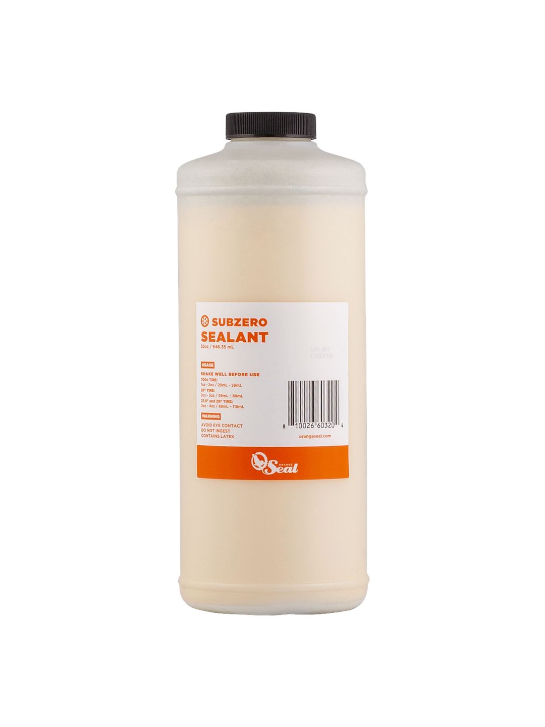 Orange Seal Subzero Tubeless Tire Sealant Refill - 32oz