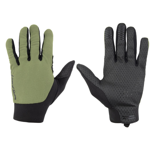 Lizard Skins Monitor Ignite Gloves - Olive Green Full Finger Large