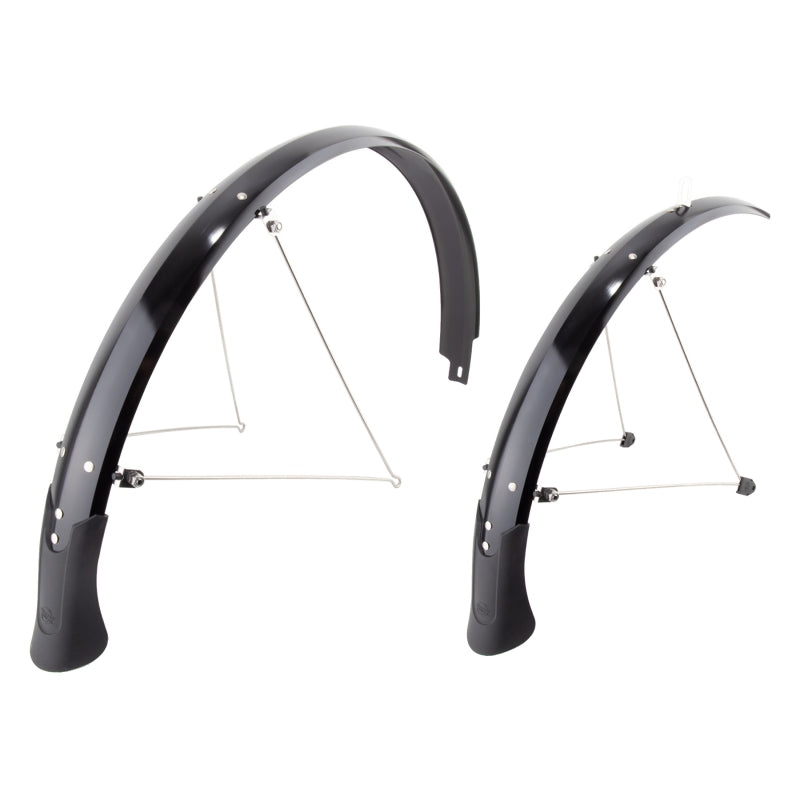 Planet Bike Cascadia ALX 27.5" x 60 Fender Set: Black (27.5 x 1.4-1.9)
