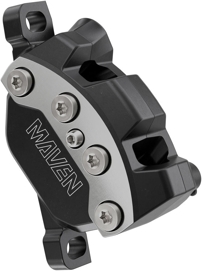 SRAM Maven Ultimate Disc Brake Caliper Assembly - Front/Rear Post Mount 4-Piston BLK/Silver B1