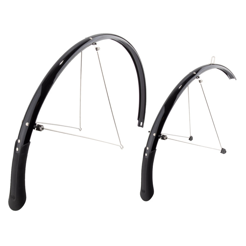 Planet bike Cascadia Pair Road 700C x 35mm Polycarbonate Stainless Steel Black 25mm / .98`