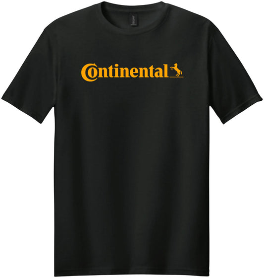 Continental Logo T-Shirt - Black Medium