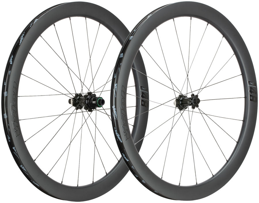 Vision SC48 i25 Wheelset - 700 12 x 100mm/12 x 142mm Center-Lock XDR Carbon BLK