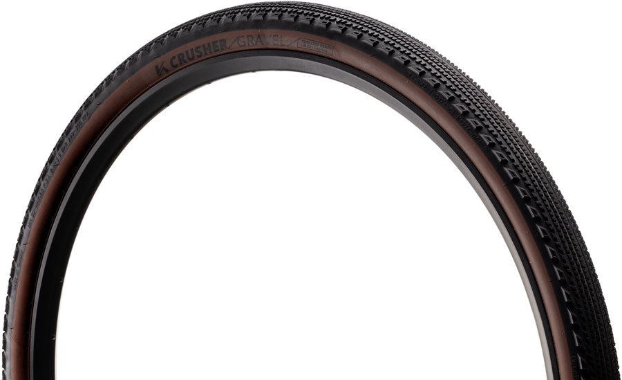 Kenda Crusher Tire - 700 x 40 Tubeless Folding BLK/Coffee Race Pace K-Series