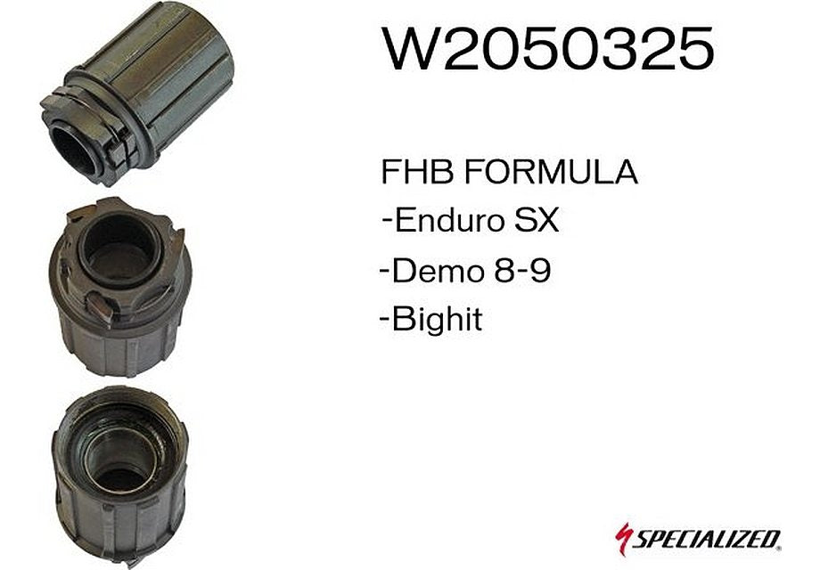 2010 Misc Components - FHB FORMULA DEMO 8-9 / BIG HIT / ENDURO / SX FREEHUB BODY (NO LONGER PRODUCED)