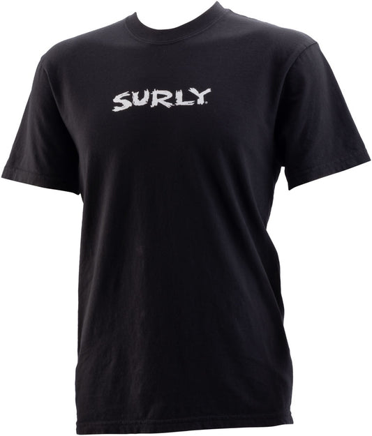 Surly Scratchy Logo Short Sleeve T-Shirt - Unisex Black Small