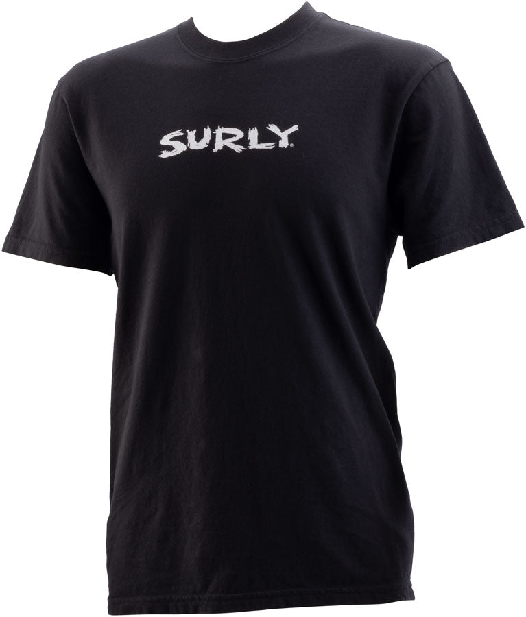 Surly Scratchy Logo Short Sleeve T-Shirt - Unisex Black 3X-Large
