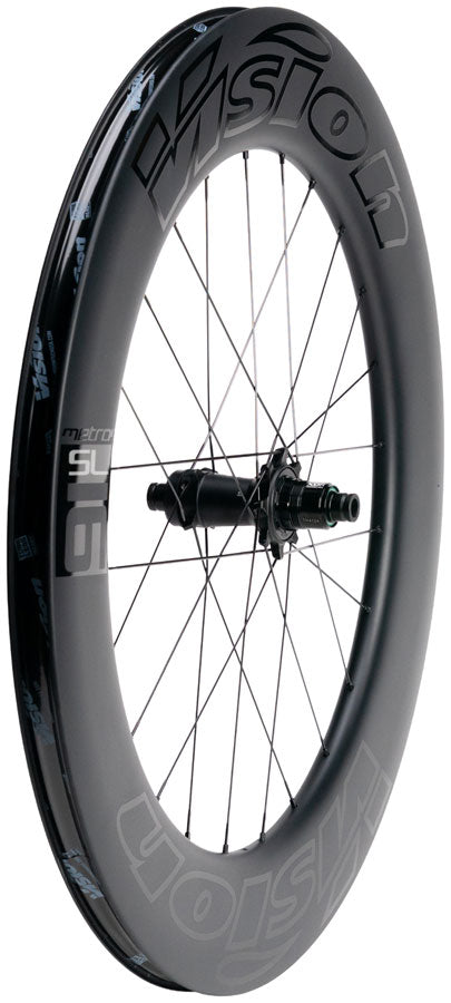 Vision Metron 91 Rear Wheel - 700 12 x 142mm Center-Lock XDR Carbon Black