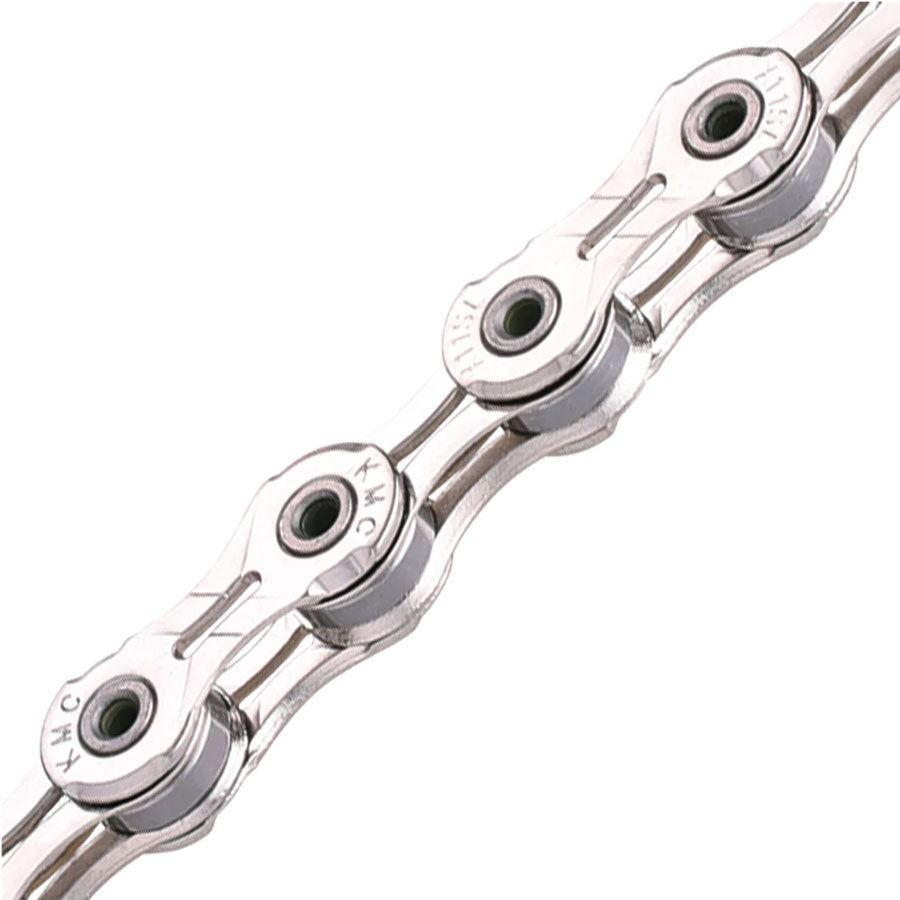KMC X11SL Waxed Chain - 11-Speed 118 Links Silver