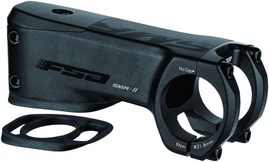 Full Speed Ahead NS SMR-II Stem - 110mm 31.8mm Clamp -10 1 1/8" Alloy Black
