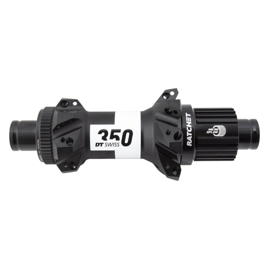 DT Swiss 350 Rear Hub - 12 x 148mm Center-Lock Micro Spline BLK 28H Straight Pull 36pt Straight Pull