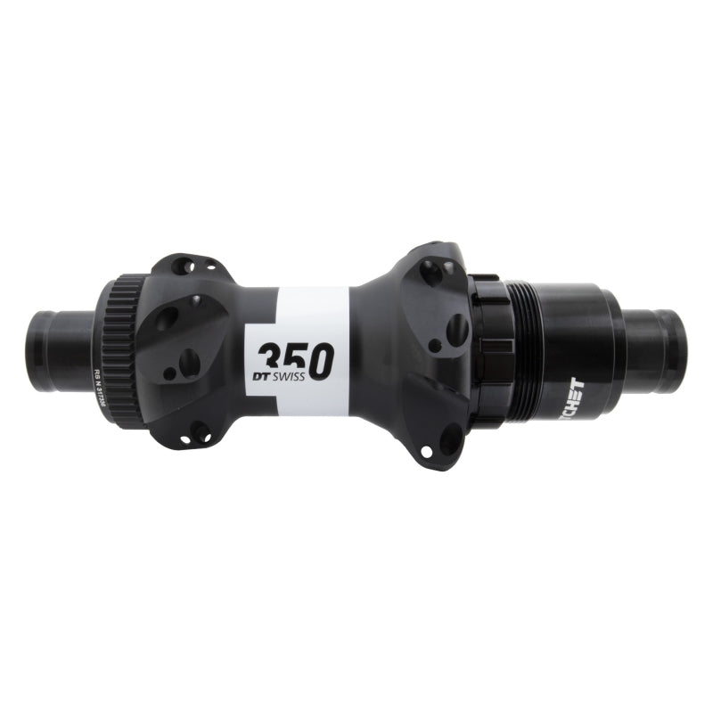 DT Swiss 350 Rear Hub - 12 x 142mm Center-Lock XDR BLK 24H Straightpull 36pt Straight Pull