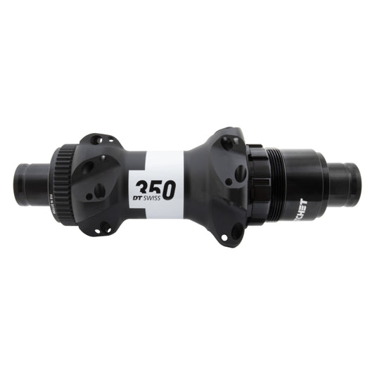 DT Swiss 350 Rear Hub - 12 x 142mm Center-Lock XDR BLK 24H Straightpull 36pt Straight Pull