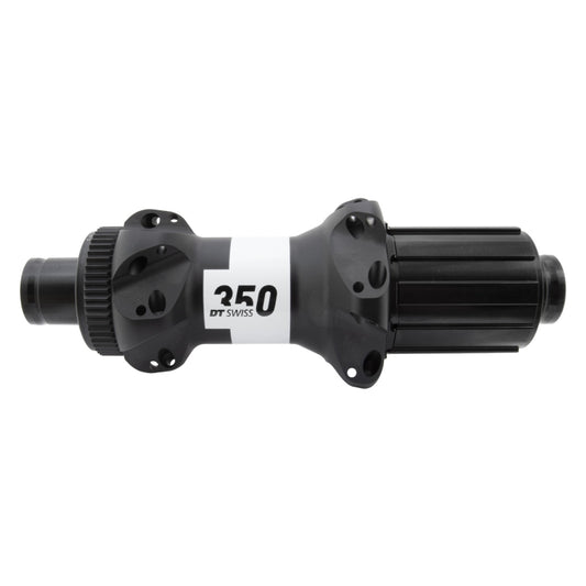 DT Swiss 350 Rear Hub - 12 x 142mm Center-Lock HG11 Road BLK 24H Straightpull 36pt Straight Pull