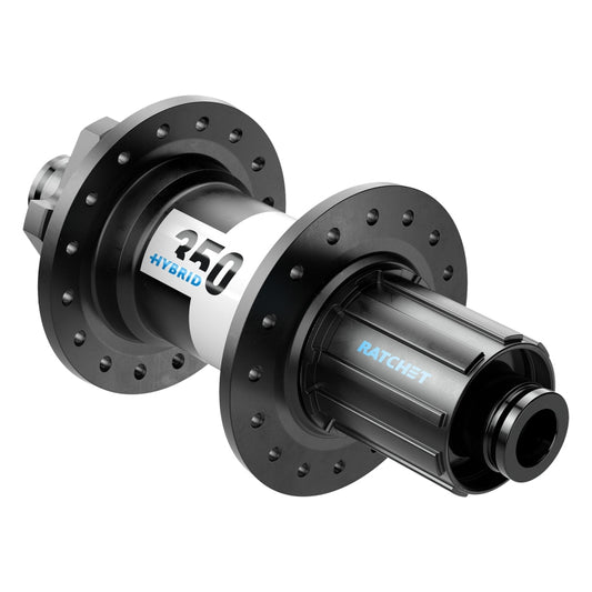 DT Swiss 350 Hybrid Rear Hub - 12 x 148mm 6-Bolt HG 11 MTN Black 32h 24pt