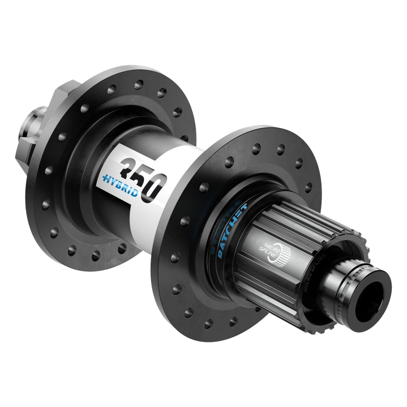 DT Swiss 350 Hybrid Rear Hub - 12 x 148mm 6-Bolt Micro Spline Black 32h 24pt