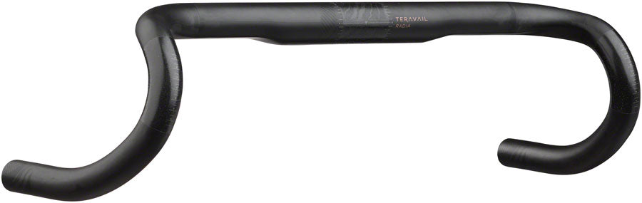 Teravail Radia 12 Carbon Drop Handlebar - Carbon 31.8mm 40cm Black