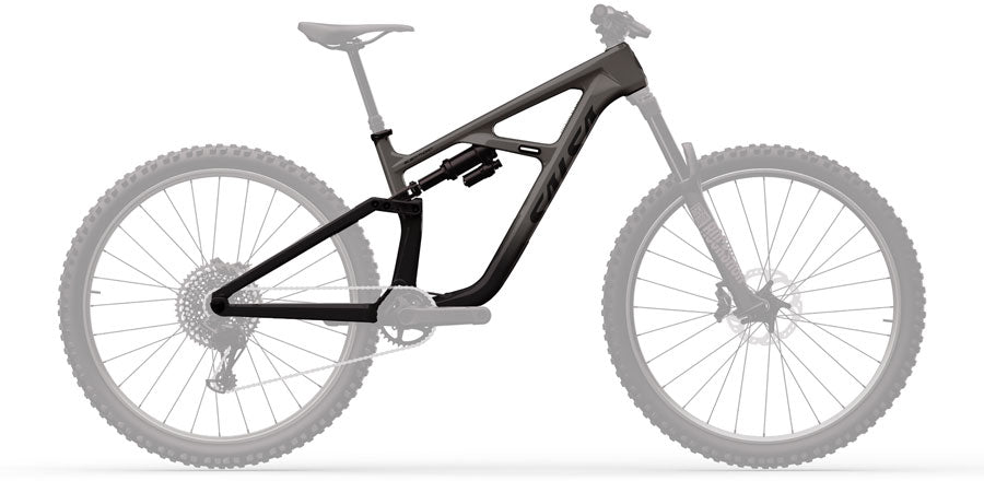 Salsa Blackthorn 145 C Frame - 29" Carbon Black / Graphite GrayMedium