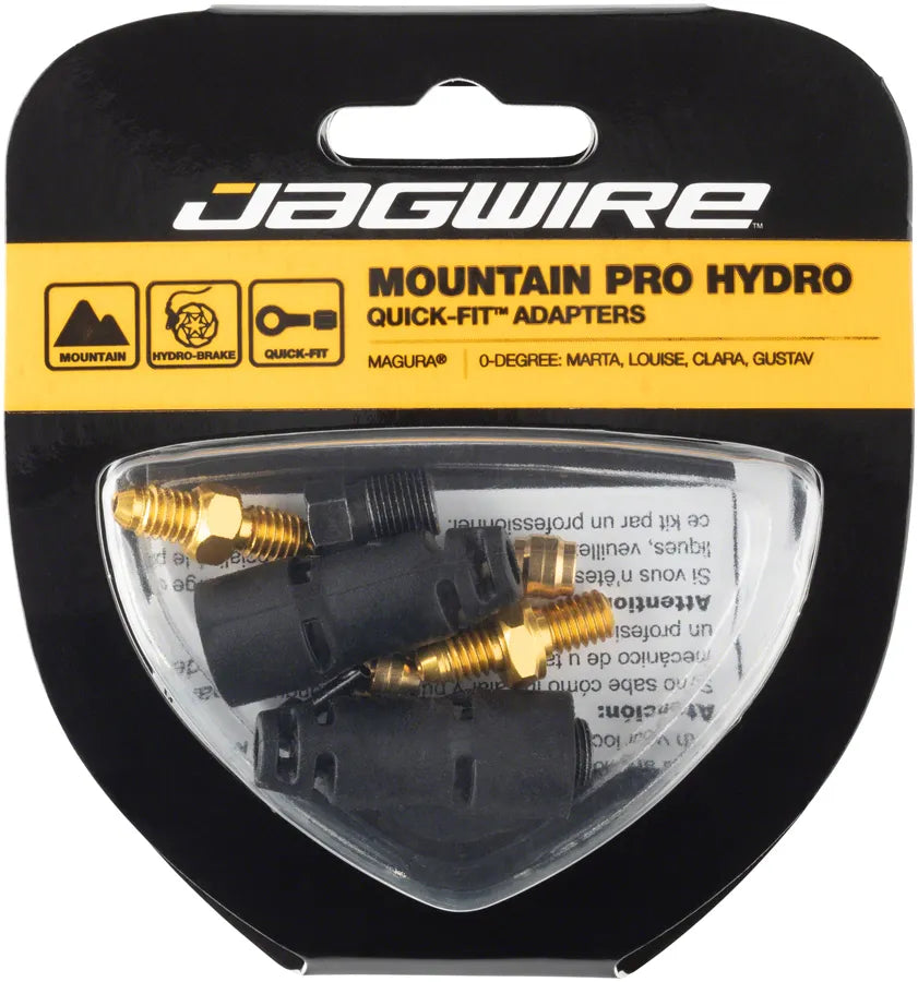 Jagwire Pro Disc Brake Hydraulic Hose Quick-Fit Adaptor Magura Clara Julie