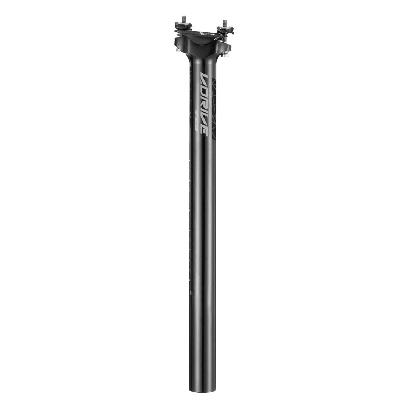 FSA V-Drive Seatpost 27.2mm Diameter 400mm Length 0mm Offset MTB/Road Compatible – BLK
