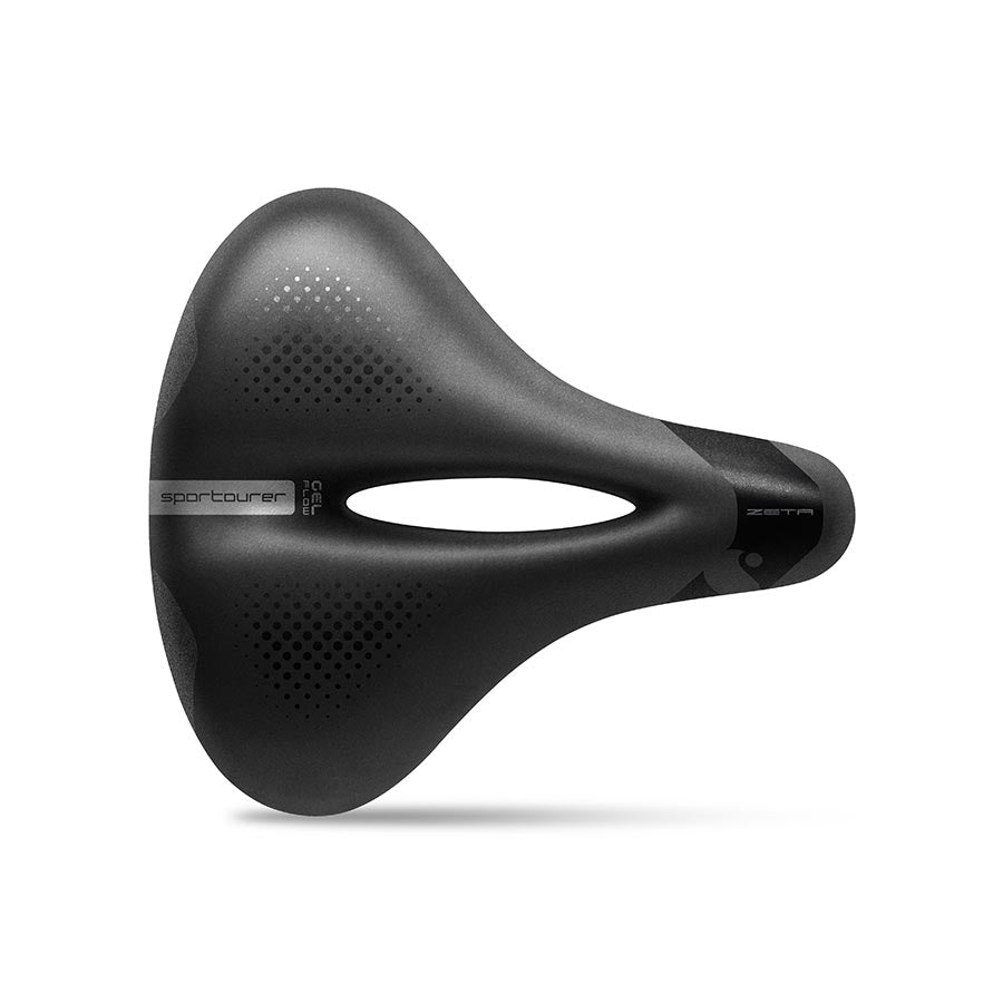 Selle Italia Zeta Comfort Gel Flow Saddle Unisex 670g Black