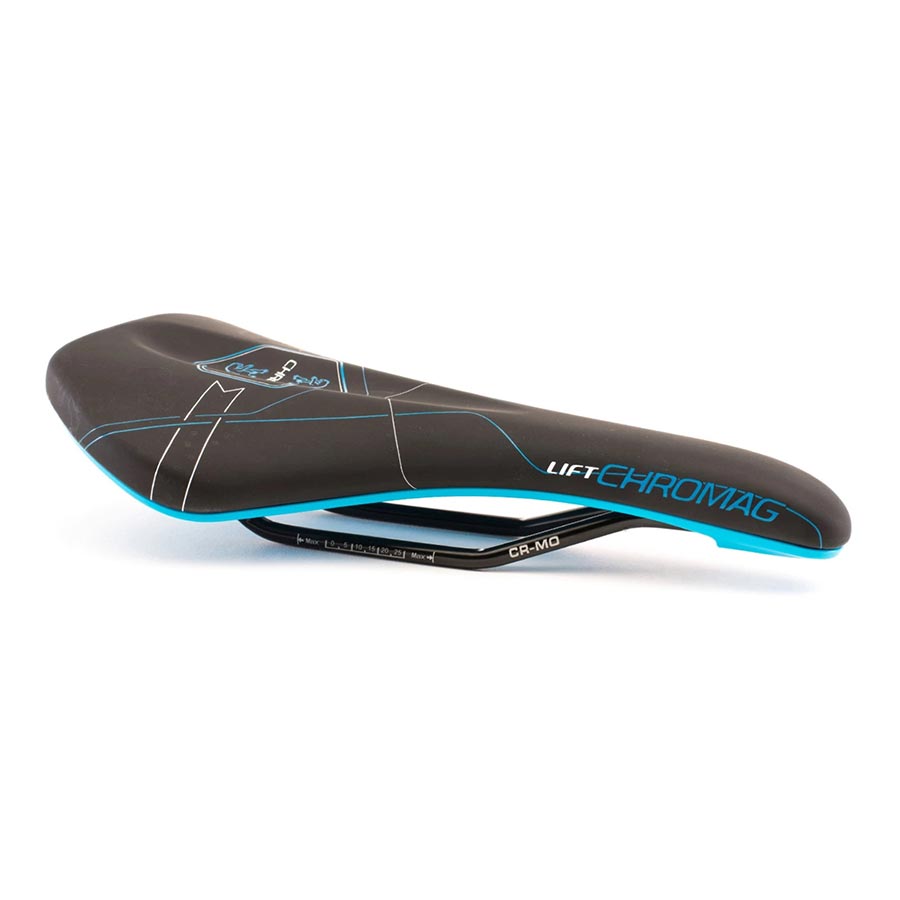 Chromag Lift Saddle 280 x 140mm Unisex 290g Black/Blue