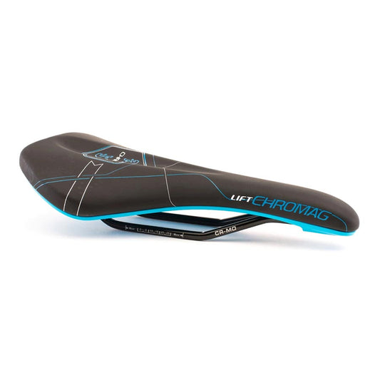 Chromag Lift Saddle 280 x 140mm Unisex 290g Black/Blue