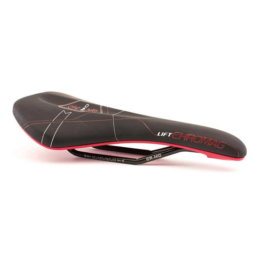 Chromag Lift Saddle 280 x 140mm Unisex 290g Black/Red