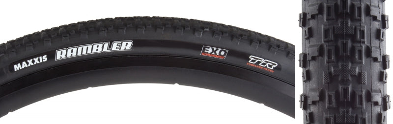 Maxxis Rambler Tire 700x45  DC/EXO/TR Black