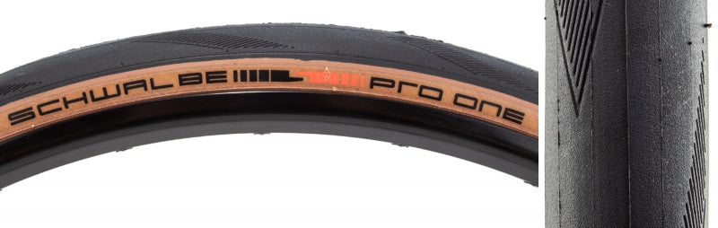 Schwalbe Pro One Tire - 700 x 25 Tubeless Folding BLK/Transparent Evolution Super Race Addix Race V-Guard