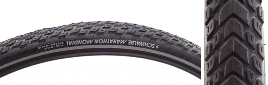 Schwalbe Marathon Mondial Hybrid Tire 28x1.50 Wire Clincher Addix RaceGuard 67TPI Black