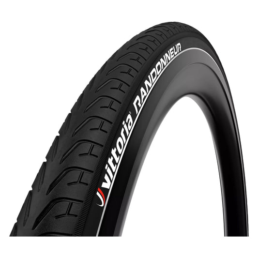 Vittoria Randonneur Reflect Tire - 700 x 28 Clincher Wire Black