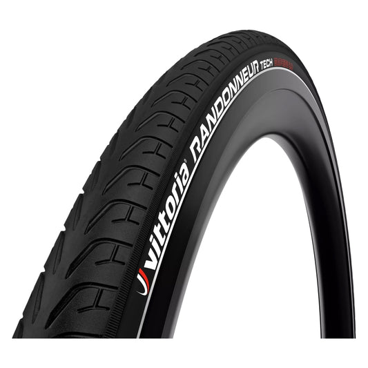 Vittoria Randonneur Tech Tire - 700 x 28 Clincher Wire Black/Reflective G2.0