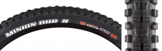 Maxxis Minion DHR II Tire - 26 x 2.3 Tubeless Folding Black 3C MaxxTerra EXO