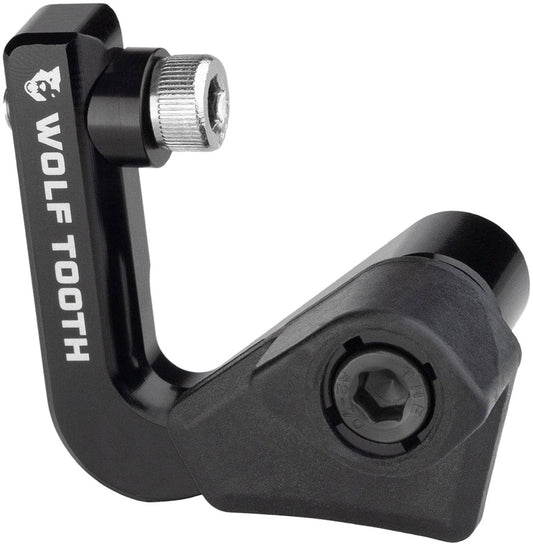 Wolf Tooth LoneWolf Aero Chainguide - 50t-60t Braze-On High-Sweep For 1x Drivetrains Only BLK