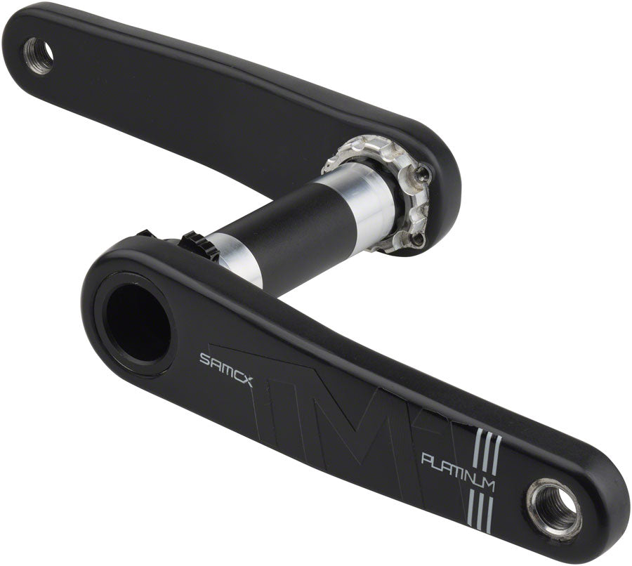 Samox Platinum TM-1 Carbon Crankset - 170mm 3-Bolt Direct Mount 28.99mm DUB Type Spindle BLK