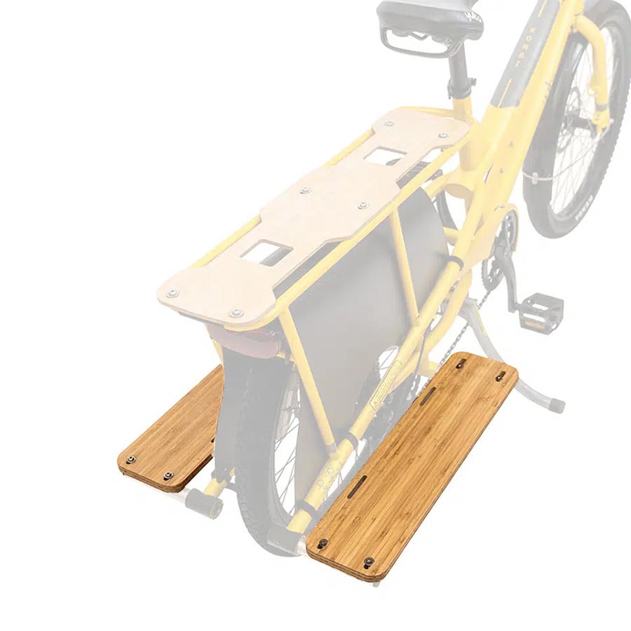 Yuba Kombi Sideboards  Bamboo loading platform for feet or cargo Kombi