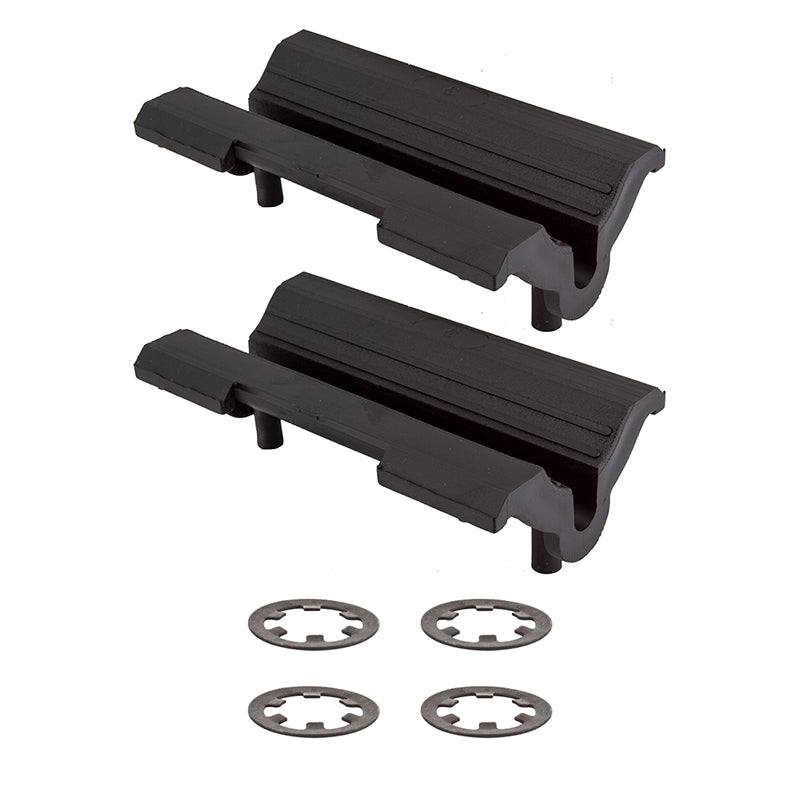 Park Tool 468G Rubber Clamp Cover with Double Cable Grooves: Pair