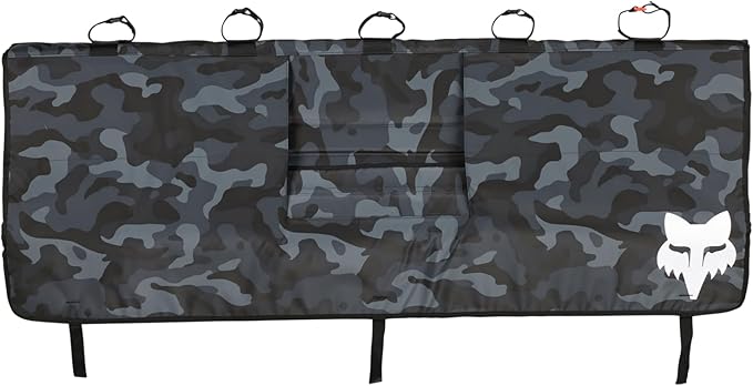 Tailgate Cover Black Camo Large
