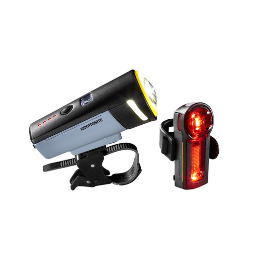 Kryptonite Incite X6/XBR Headlight/Taillight Set - Black