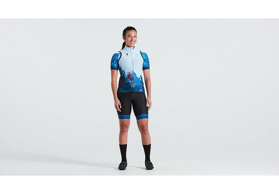 Specialized In Layers Deflect Sl Vest Wmn White/Blue Xs