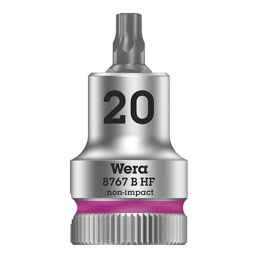 Wera Tool 8767 B HF Torx Zyklop 3/8" Drive Torx Socket T20  