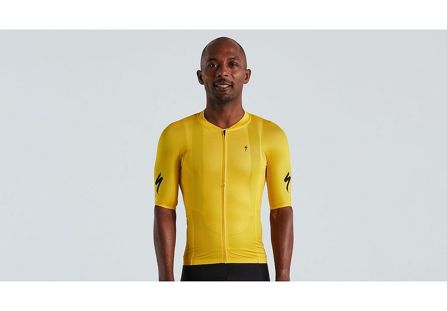 Specialized Sl R Logo Jersey Ss Men Golden Yellow M