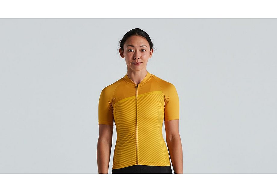 Specialized Sl Stripe Jersey Ss Wmn Brassy Yellow Xl